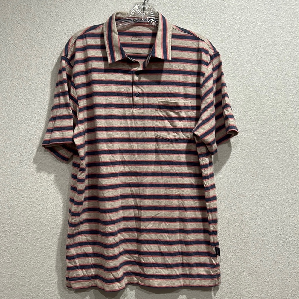 PATAGONIA SQUEAKY CLEAN POLO 100% ORGANIC COTTON MEN'S SZ MEDIUM